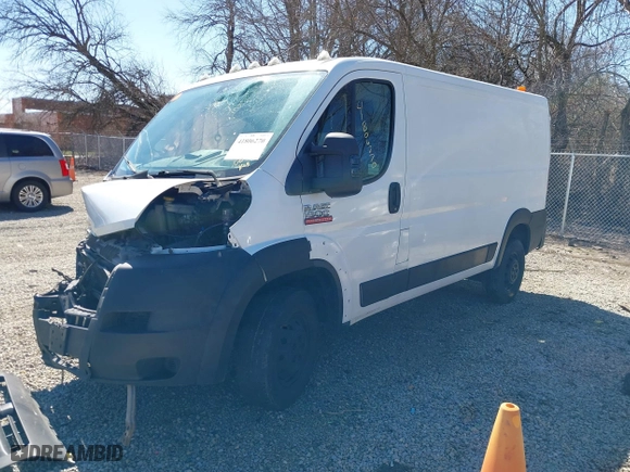 2015 Ram ProMaster Cargo Van with VIN 3C6TRVAG6FE506337, listed as a IAAI auction lot 41806270 with 187,265 mi miles. Bid and sale history available at carsss.com. Image 21.