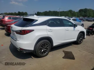 2021 Lexus RX 350 F Sport with VIN 2T2SZMDA5MC272494, listed as a Copart auction lot 66198244 with 48,703 mi miles and Salvage title. Bid and sale history available at DreamBid. Image 3.