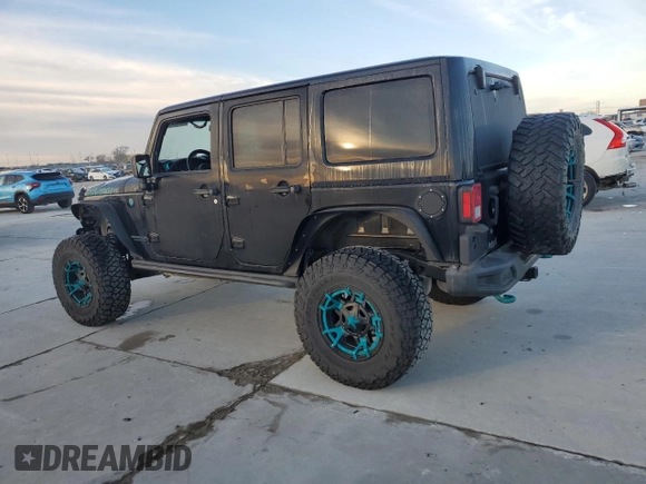 2017 Jeep Wrangler Unlimited Rubicon Recon with VIN 1C4HJWFG0HL558416, listed as a Copart auction lot 88950895 with 115,425 mi miles and Clean title. Bid and sale history available at DreamBid. Image 2.