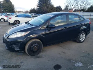 2013 Ford Fiesta S with VIN 3FADP4AJ6DM108921, listed as a Copart auction lot 44436485 with 122,458 mi miles and Salvage Title. Bid and sale history available at carsss.com. Image 1.