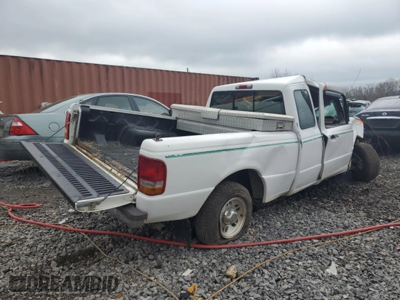 1997 Ford Ranger XLT with VIN 1FTCR14X8VPA12931, listed as a Copart auction lot 88411675 with 0 mi miles and Non Repairable. Bid and sale history available at carsss.com. Image 3.