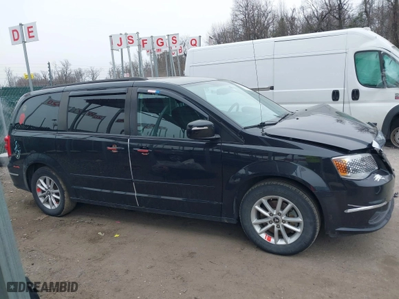 2016 Dodge Grand Caravan SXT with VIN 2C4RDGCG6GR204301, listed as a IAAI auction lot 41605016 with 93,400 mi miles. Bid and sale history available at carsss.com. Image 13.