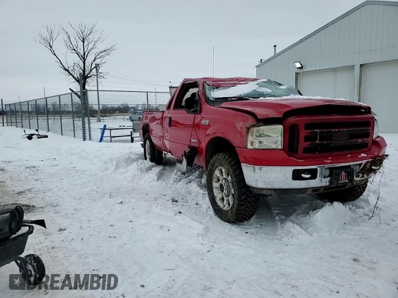 2007 Ford F-250 XL with VIN 1FTSX21P97EA10101, listed as a Copart auction lot 41386715 with Not Provided miles and Salvage Title. Bid and sale history available at DreamBid. Image 11.