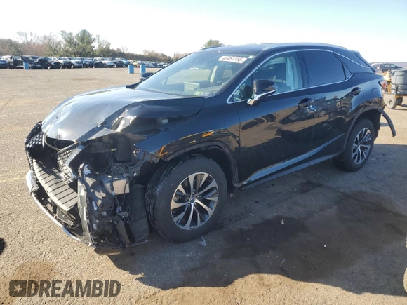 2020 Lexus RX with VIN 2T2HZMDA7LC223550, listed as a Copart auction lot 48461155 with 56,202 mi miles and Salvage Title. Bid and sale history available at carsss.com. Image 1.