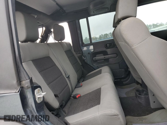 2008 Jeep Wrangler Unlimited X with VIN 1J4GB39138L602949, listed as a Copart auction lot 78503934 with 181,023 mi miles and Salvage Title. Bid and sale history available at DreamBid. Image 11.