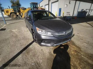 2016 Honda Accord Sedan Sport with VIN 1HGCR2F59GA239098, listed as a Copart auction lot 48823015 with 128,128 mi miles and Salvage Title. Bid and sale history available at carsss.com. Image 10.