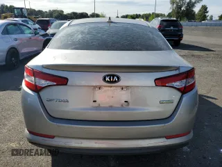 2013 Kia Optima Hybrid LX with VIN KNAGM4AD3D5051901, listed as a Copart auction lot 71238574 with 130,768 mi miles and Salvage Title. Bid and sale history available at carsss.com. Image 6.