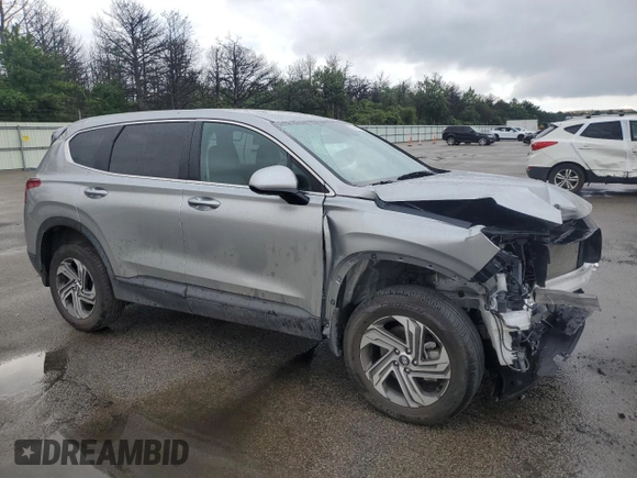 2023 Hyundai Santa Fe SE with VIN 5NMS1DAJ6PH560765, listed as a Copart auction lot 62218415 with 14,808 mi miles and Salvage title. Bid and sale history available at DreamBid. Image 4.