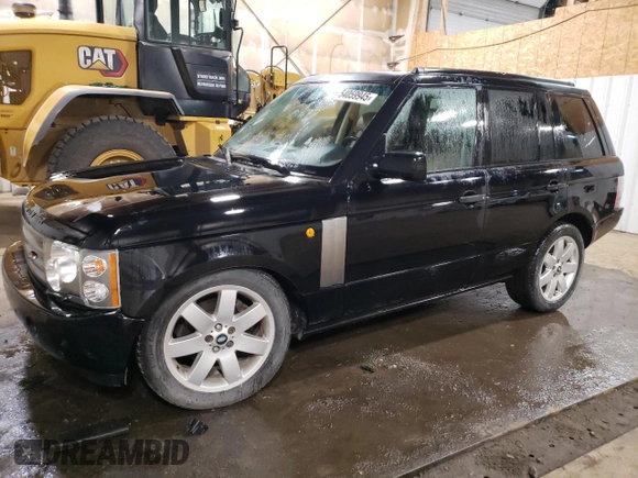 2004 Land Rover Range Rover with VIN SALMF11404A171492, listed as a Copart auction lot 54059945 with Not Provided miles and Salvage Title. Bid and sale history available at DreamBid. Image 1.