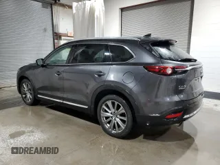 2021 Mazda CX-9 Signature with VIN JM3TCBEY0M0508223, listed as a Copart auction lot 46693845 with 81,267 mi miles and Salvage Title. Bid and sale history available at carsss.com. Image 2.