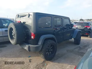 2017 Jeep Wrangler Unlimited Sport with VIN 1C4BJWDG0HL528695, listed as a IAAI auction lot 41229124 with 160,410 mi miles. Bid and sale history available at carsss.com. Image 4.