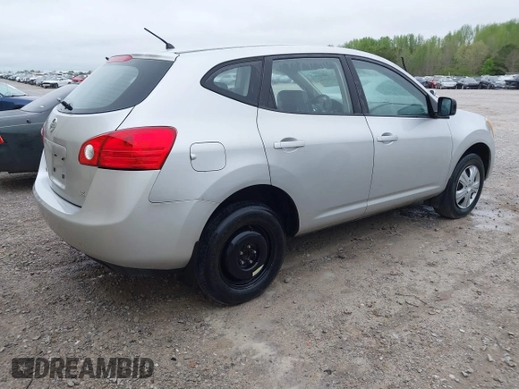 2009 Nissan Rogue SL with VIN JN8AS58T69W057991, listed as a IAAI auction lot 41973858 with 218,632 mi miles and . Bid and sale history available at DreamBid. Image 4.