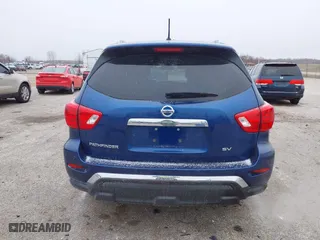 2017 Nissan Pathfinder SV with VIN 5N1DR2MN4HC671184, listed as a IAAI auction lot 41081695 with 86,463 mi miles. Bid and sale history available at carsss.com. Image 17.