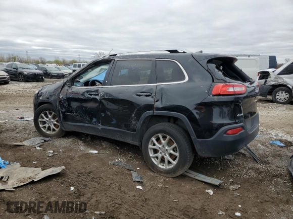 2016 Jeep Cherokee Latitude with VIN 1C4PJMCB2GW199589, listed as a Copart auction lot 46956455 with 105,080 mi miles and Salvage Title. Bid and sale history available at DreamBid. Image 2.