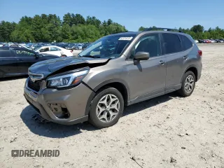 2020 Subaru Forester Premium with VIN JF2SKAJC6LH589127, listed as a Copart auction lot 62231615 with 51,519 mi miles and Salvage title. Bid and sale history available at DreamBid. Image 1.
