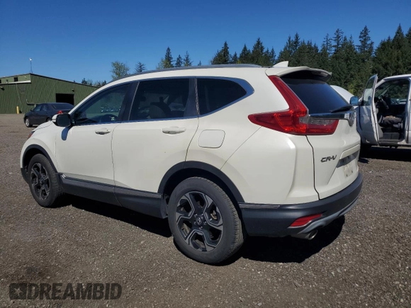 2018 Honda CR-V Touring with VIN 2HKRW2H9XJH619830, listed as a Copart auction lot 53694675 with 95,703 mi miles and Salvage title. Bid and sale history available at DreamBid. Image 2.