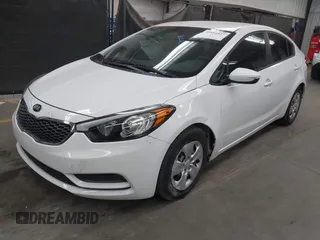 2016 Kia Forte LX with VIN KNAFK4A63G5616512, listed as a IAAI auction lot 41894857 with 44,844 mi miles. Bid and sale history available at carsss.com. Image 2.