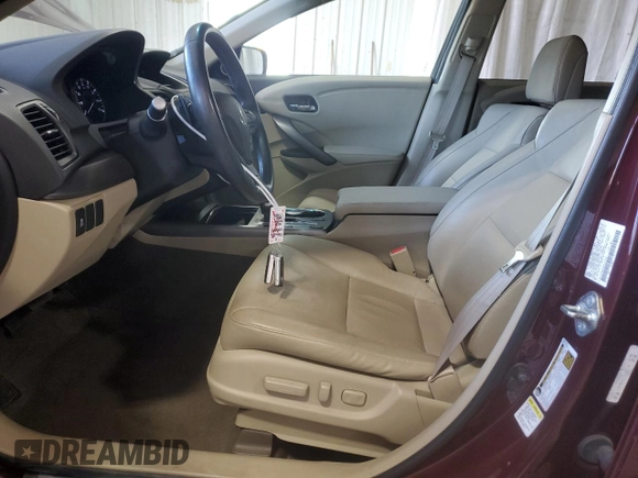 2015 Acura RDX with VIN 5J8TB4H3XFL027387, listed as a Copart auction lot 72435864 with 86,999 mi miles and Salvage Title. Bid and sale history available at DreamBid. Image 7.