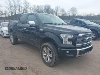 2015 Ford F-150 XLT with VIN 1FTEW1EG4FFC91835, listed as a IAAI auction lot 41585505 with 142,702 mi miles. Bid and sale history available at carsss.com. Image 1.