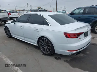 2018 Audi S4 Premium Plus with VIN WAUB4AF4XJA044884, listed as a IAAI auction lot 42164365 with 1 mi miles. Bid and sale history available at carsss.com. Image 3.