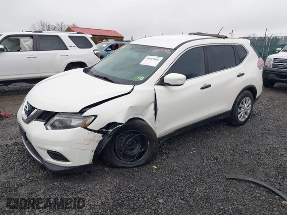 2016 Nissan Rogue SL with VIN 5N1AT2MV2GC822347, listed as a IAAI auction lot 40869066 with 124,602 mi miles and . Bid and sale history available at DreamBid. Image 17.