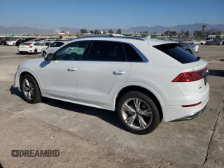 2023 Audi Q8 Premium Plus with VIN WA1BVBF14PD005012, listed as a Copart auction lot 79888553 with 10,092 mi miles and . Bid and sale history available at DreamBid. Image 2.