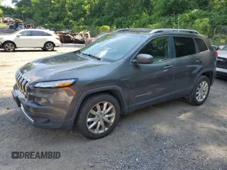 2016 Jeep Cherokee Limited z VIN 1C4PJMDB0GW172308, wystawiony jako Copart lot #62772855 z przebiegiem 146 834 mil mil oraz Czysty tytuł • Clean title. Historia ofert i sprzedaży dostępna na DreamBid. Obrazek 1.