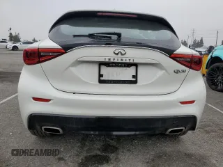 2017 Infiniti QX30 Sport with VIN SJKCH5CP1HA039582, listed as a Copart auction lot 43750455 with 72,068 mi miles and Salvage title. Bid and sale history available at DreamBid. Image 6.