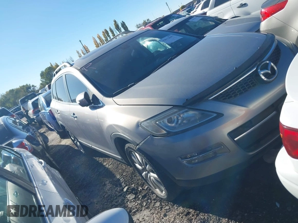 2008 Mazda CX-9 Grand Touring with VIN JM3TB38A680131524, listed as a IAAI auction lot 40815171 with 1 mi miles. Bid and sale history available at carsss.com. Image 1.