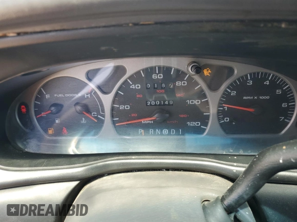 1999 Ford Taurus SE with VIN 1FAFP53U9XG290036, listed as a Copart auction lot 53505065 with 200,149 mi miles and Salvage title. Bid and sale history available at DreamBid. Image 9.