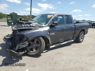 2017 Ram 1500 Tradesman with VIN 1C6RR7FT9HS612082, listed as a Copart auction lot 52379955 with 70,722 mi miles and Salvage title. Bid and sale history available at DreamBid. Image 1.