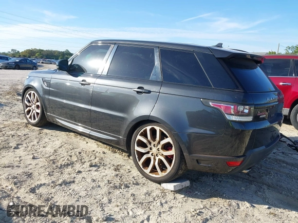 2016 Land Rover Range Rover Sport Autobiography z VIN SALWV2EF5GA588009, wystawiony jako IAAI lot #41418509 z przebiegiem 86 051 mil mil oraz . Historia ofert i sprzedaży dostępna na DreamBid. Obrazek 3.