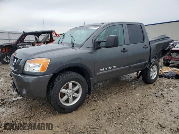 2012 Nissan Titan S with VIN 1N6AA0EC3CN314766, listed as a Copart auction lot 61780095 with 182,349 mi miles and Non repairable. Bid and sale history available at DreamBid. Image 1.