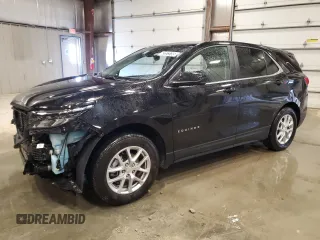 2024 Chevrolet Equinox LT with VIN 3GNAXUEG3RL356561, listed as a Copart auction lot 62373755 with 29,525 mi miles and Clean title. Bid and sale history available at DreamBid. Image 1.