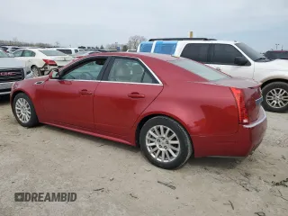 2012 Cadillac CTS Luxury with VIN 1G6DH5E58C0131602, listed as a Copart auction lot 52281185 with 106,409 mi miles and Clean Title. Bid and sale history available at DreamBid. Image 2.