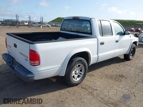 2003 Dodge Dakota Sport with VIN 1D7HL38X03S275203, listed as a IAAI auction lot 41992763 with 153,176 mi miles. Bid and sale history available at carsss.com. Image 4.