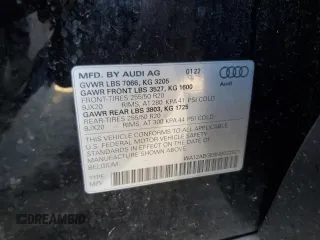 2022 Audi e-tron Sportback Premium Plus z VIN WA12ABGE8NB022921, wystawiony jako Copart lot #78085344 z przebiegiem 54 270 mil mil oraz Szkoda całkowita • Salvage title. Historia ofert i sprzedaży dostępna na DreamBid. Obrazek 14.