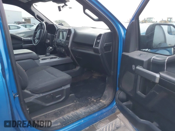 2019 Ford F-150 XL with VIN 1FTEW1C59KKC10914, listed as a IAAI auction lot 41503825 with 58,417 mi miles and . Bid and sale history available at DreamBid. Image 5.