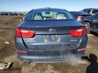 2015 Kia Optima EX with VIN 5XXGN4A78FG363169, listed as a Copart auction lot 44431644 with 58,336 mi miles and Salvage Title. Bid and sale history available at carsss.com. Image 6.