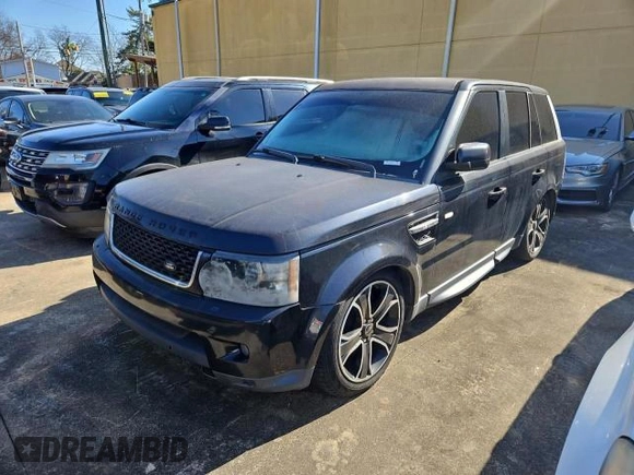 2012 Land Rover Range Rover Sport HSE with VIN SALSF2D41CA726733, listed as a Copart auction lot 43197725 with 258,935 mi miles and Clean title. Bid and sale history available at DreamBid. Image 2.