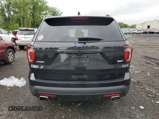2016 Ford Explorer Sport with VIN 1FM5K8GT1GGC80328, listed as a Copart auction lot 60428055 with 126,337 mi miles and Salvage title. Bid and sale history available at DreamBid. Image 6.