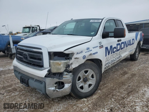 2013 Toyota Tundra 4WD Truck SR with VIN 5TFCW5F17DX015214, listed as a Copart auction lot 44507485 with 245,969 mi miles and Clean Title. Bid and sale history available at carsss.com. Image 1.