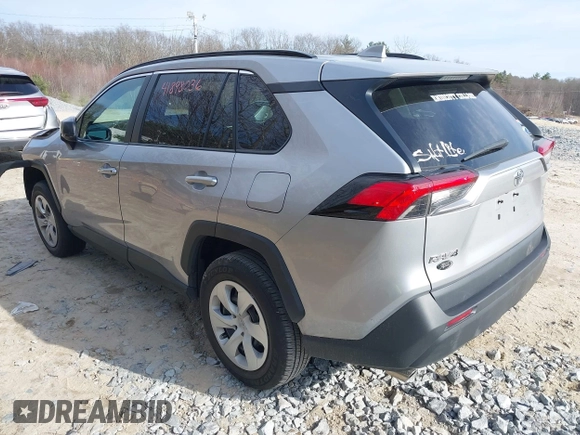 2021 Toyota RAV4 LE with VIN 2T3F1RFV4MC199524, listed as a IAAI auction lot 41898036 with 29,444 mi miles. Bid and sale history available at carsss.com. Image 3.
