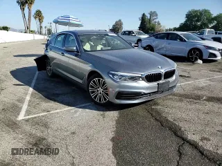 2019 BMW 5 Series 530e with VIN WBAJA9C56KB391866, listed as a Copart auction lot 46541905 with Not provided miles and Salvage title. Bid and sale history available at DreamBid. Image 10.