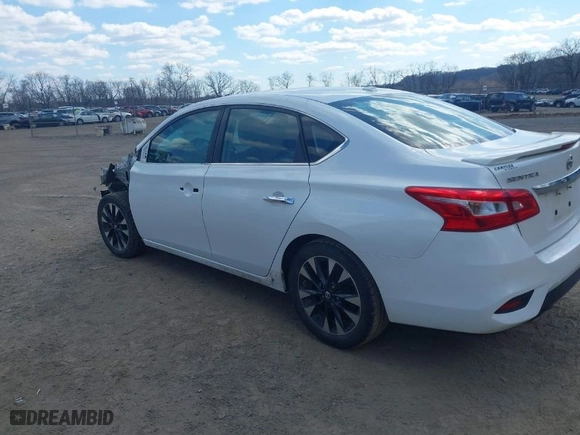 2018 Nissan Sentra SV with VIN 3N1AB7APXJY211638, listed as a IAAI auction lot 41902831 with 126,863 mi miles. Bid and sale history available at carsss.com. Image 3.