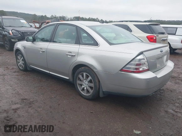 2008 Ford Taurus SEL with VIN 1FAHP24W78G105183, listed as a IAAI auction lot 41441086 with 215,758 mi miles. Bid and sale history available at carsss.com. Image 3.