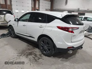 2021 Acura RDX w/A-Spec Package with VIN 5J8TC2H69ML803565, listed as a IAAI auction lot 41846821 with 36,452 mi miles and . Bid and sale history available at DreamBid. Image 3.