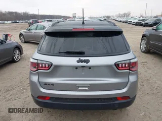 2020 Jeep Compass Latitude with VIN 3C4NJDBB5LT229144, listed as a IAAI auction lot 41448885 with 53,534 mi miles and . Bid and sale history available at DreamBid. Image 16.