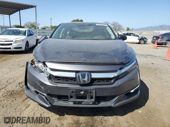 2019 Honda Clarity Plug-In Hybrid Touring with VIN JHMZC5F31KC003180, listed as a Copart auction lot 56952284 with 57,249 mi miles and Salvage Title. Bid and sale history available at carsss.com. Image 5.