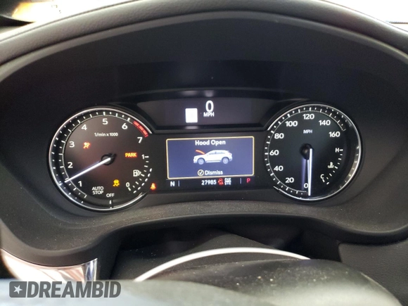 2020 Cadillac XT4 AWD Luxury with VIN 1GYFZBR42LF081550, listed as a Copart auction lot 68891524 with 27,985 mi miles and Salvage Title. Bid and sale history available at carsss.com. Image 9.